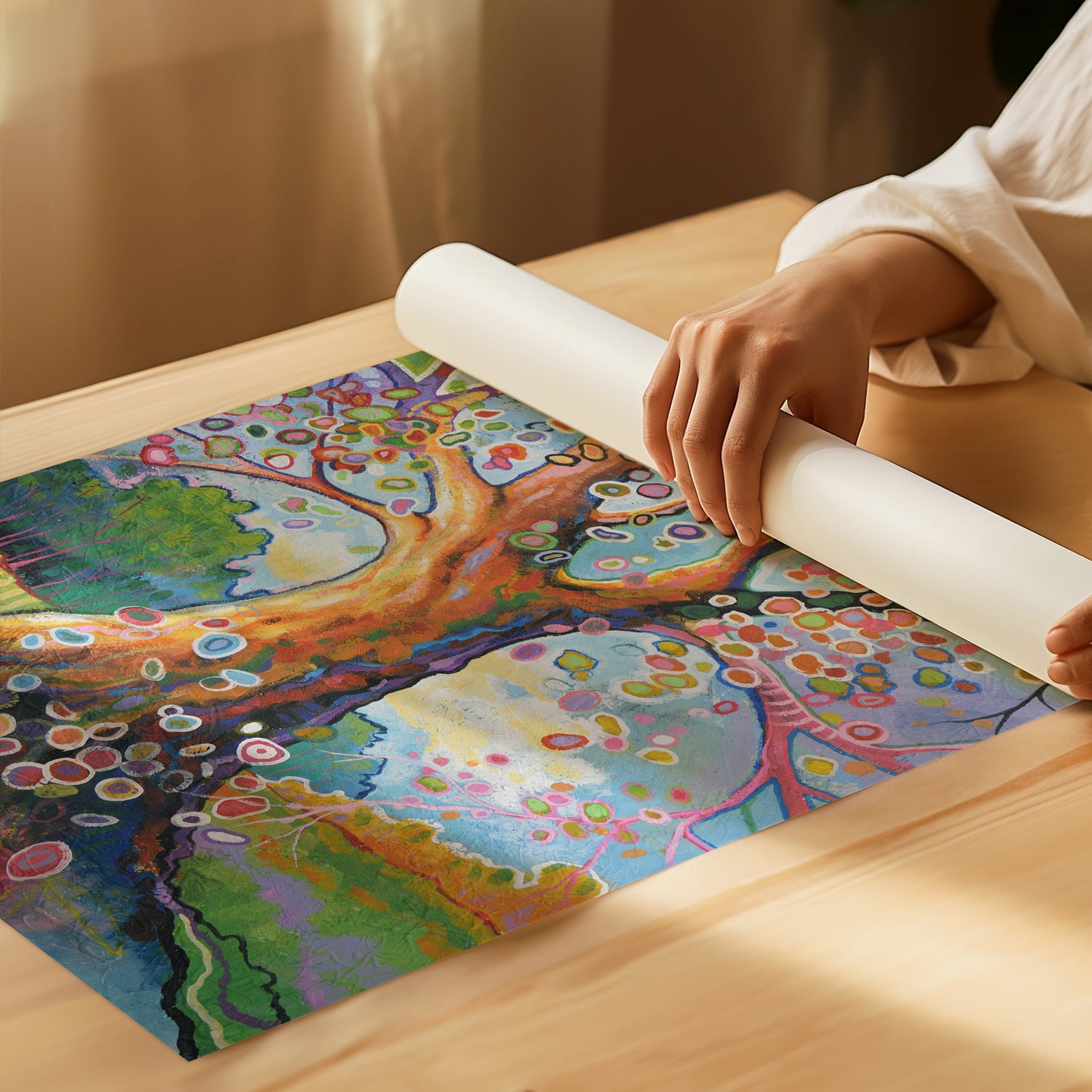 Awakening In Color, 24" x 36" Print on Paper